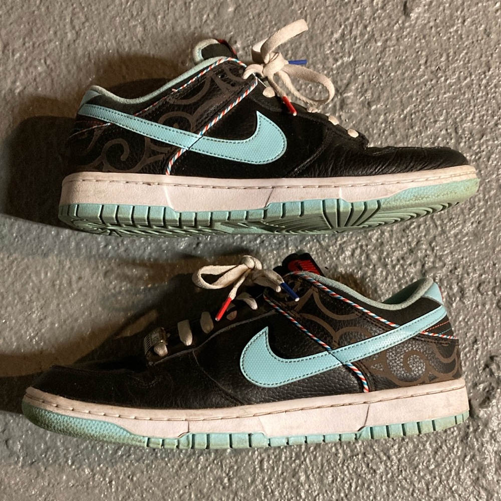 Nike “Barbershop Black” Dunks - Size 9.5 - Gently Used Condition - No Box
